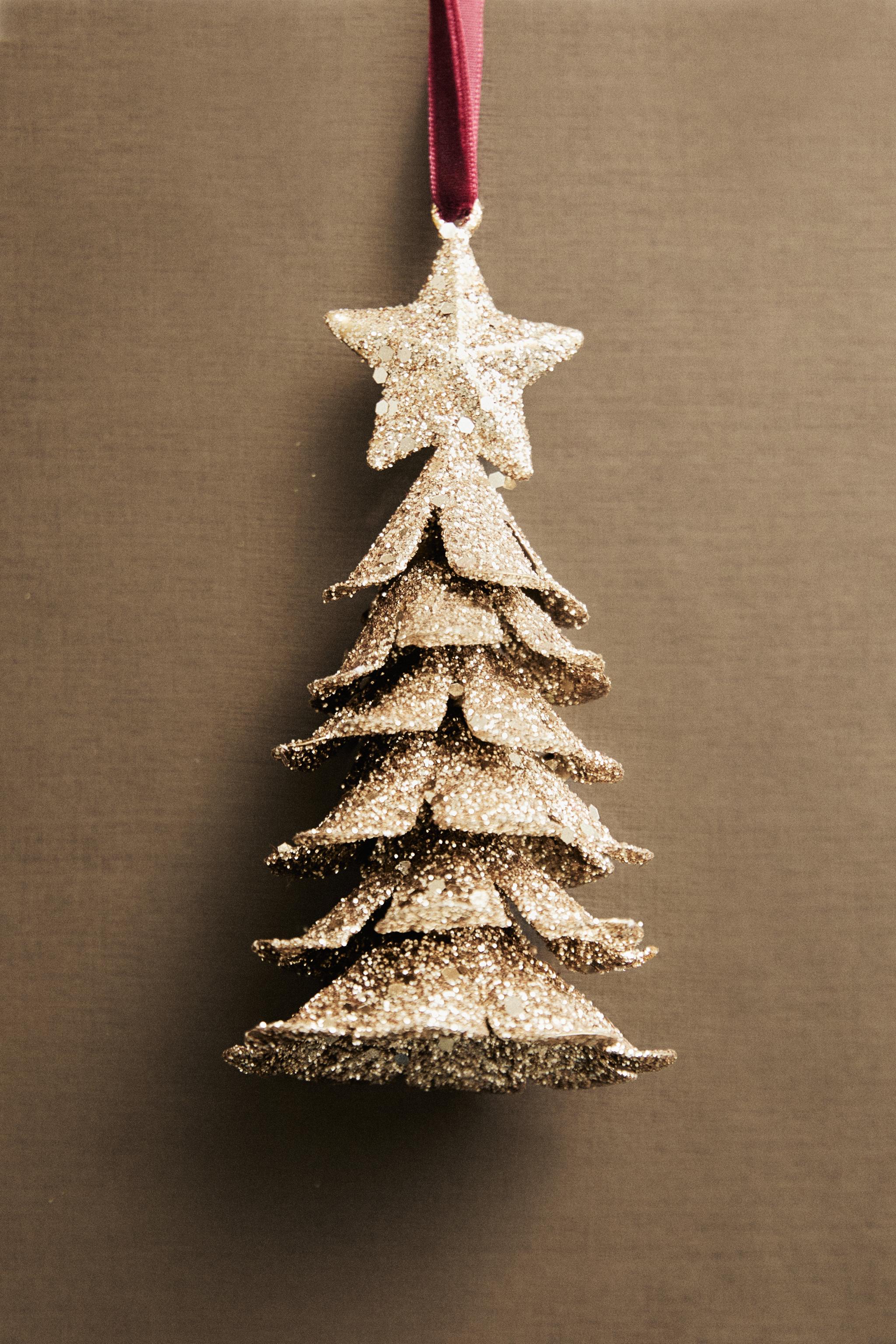 GOLDEN IRON TREE ORNAMENT